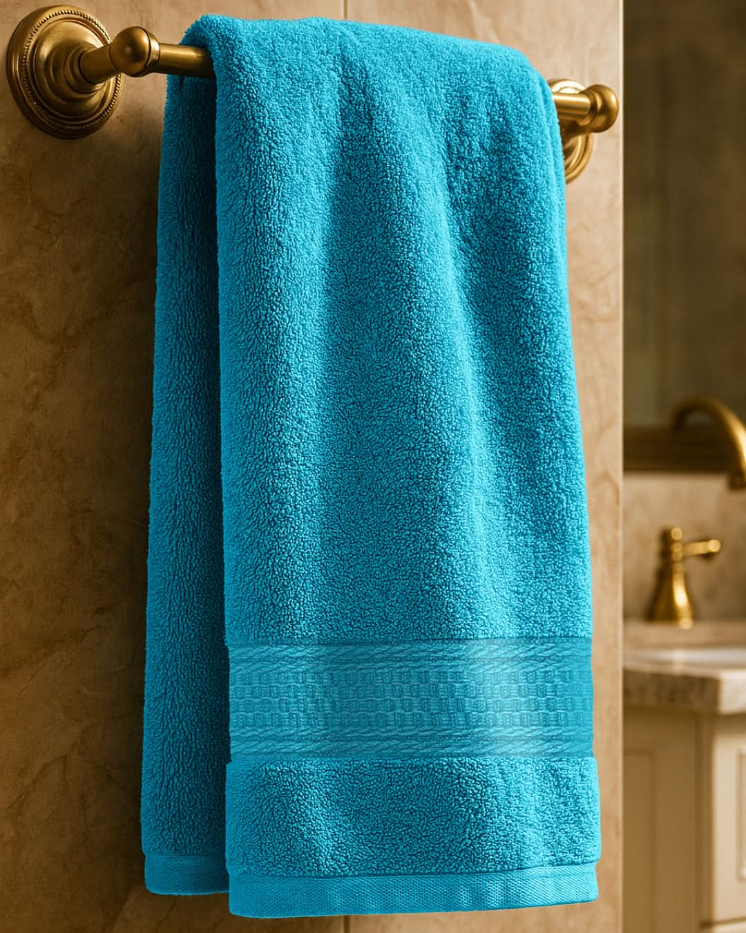 Cottons Clout™ Luxury bluebird  Bath Towel