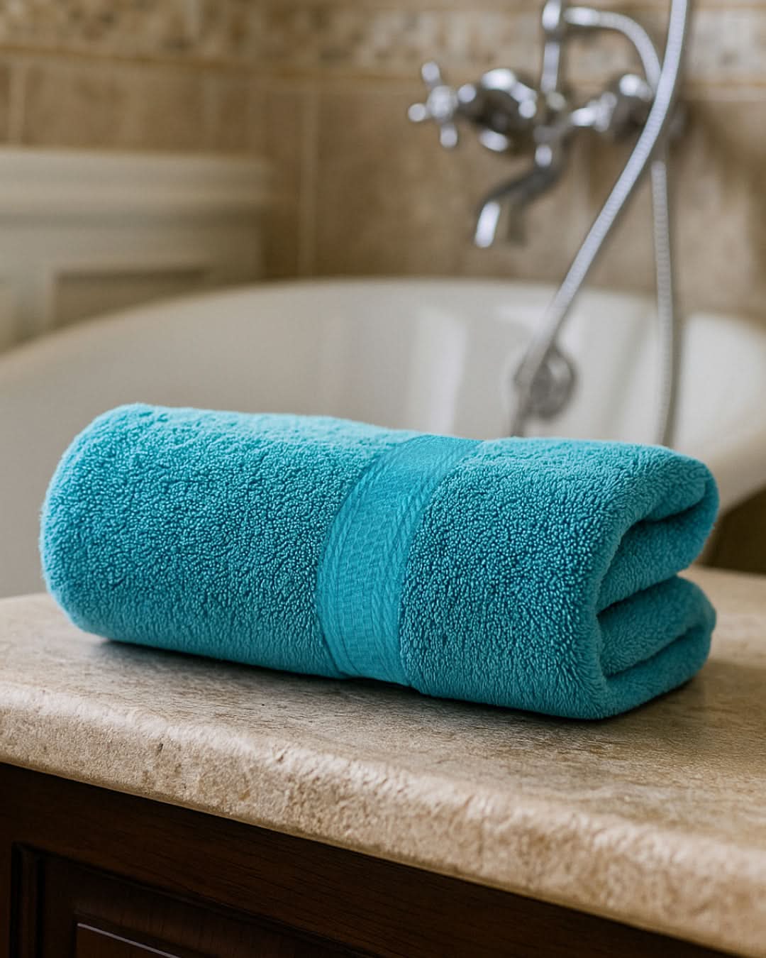 Cottons Clout™ Luxury bluebird  Bath Towel