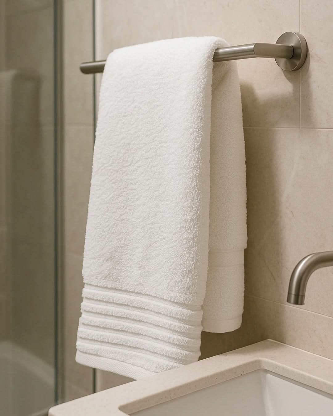 Cottons Clout™ Everyday Essential White Towel Pack of 6